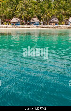 Philippinen, Palawan, Roxas, Johnson, Insel, modessa Island Resort Stockfoto