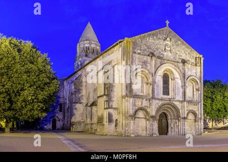 Frankreich, Charente Maritime, Saintonge, Saintes, Abbaye Aux Dames Stockfoto