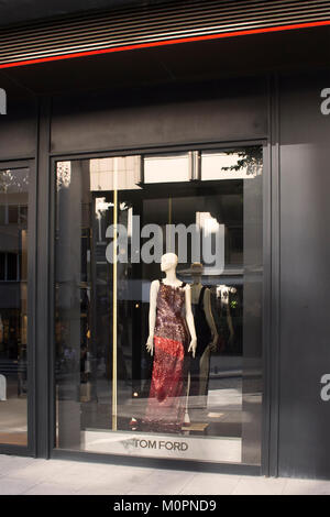 Blick auf eine amerikanische Fashion Designer brand Store in Nisantasi/Istanbul, ist eine beliebte Einkaufs- und Wohnviertel. Stockfoto