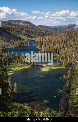 Mammoth Mountain Seen, Inyo National Forest, Kalifornien, USA Stockfoto