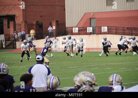 Cartersville HS vs HS Calhoun Fußball 2017 (89) Stockfoto