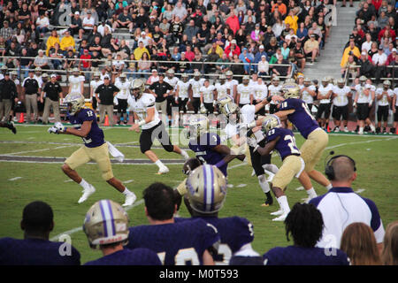 Cartersville HS vs HS Calhoun Fußball 2017 (102) Stockfoto