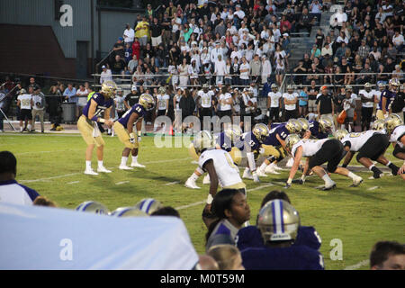 Cartersville HS vs HS Calhoun Fußball 2017 (153) Stockfoto