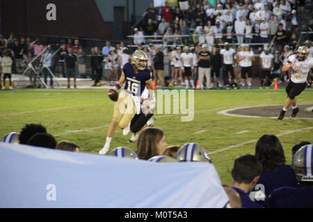 Cartersville HS vs HS Calhoun Fußball 2017 (166) Stockfoto