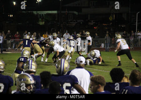 Cartersville HS vs HS Calhoun Fußball 2017 (231) Stockfoto