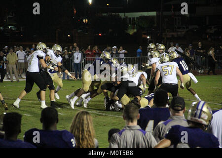 Cartersville HS vs HS Calhoun Fußball 2017 (257) Stockfoto