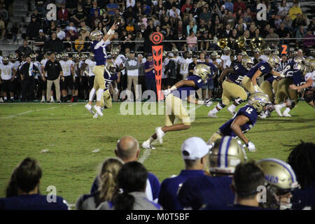 Cartersville HS vs HS Calhoun Fußball 2017 (276) Stockfoto