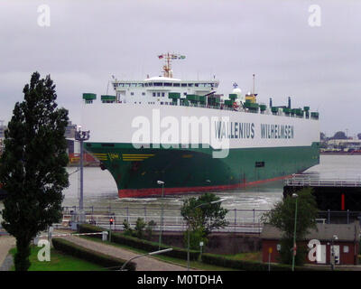 Car carrier Manon 2011-07-03 Stockfoto