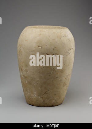 Canopic Jar Eingeschrieben für König Nesibanebdjedet (Smendes) MET 47,60 EGDP 019939 Stockfoto