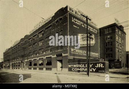 Die zentrale Fertigung Bezirk: Chicago Junction Railway Service Stockfoto