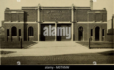 Die zentrale Fertigung Bezirk: Chicago Junction Railway Service Stockfoto