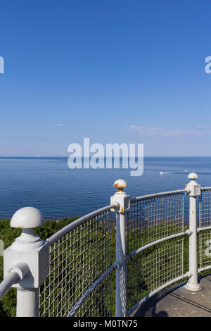 Blick von hirsholmene Leuchtturm; Hirsholmene, Dänemark Stockfoto