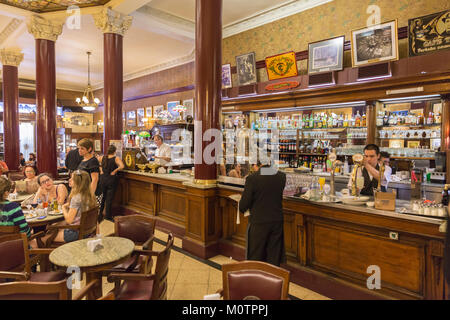 Cafe Tortoni in Buenos Aires, Argentinien Stockfoto