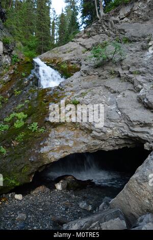 Donut fällt in der Nähe von Salt Lake City Utah bis Big Cottonwood Canyon Stockfoto