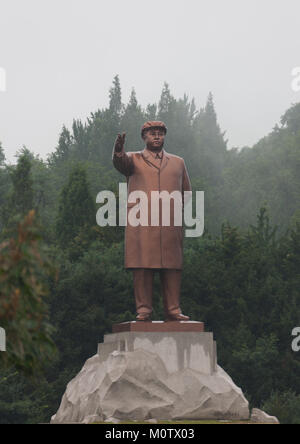 Lieben Führer Kim Il Sung Statue, Provinzen Süd-Hamgyong Provinz, Hamhung, Nordkorea Stockfoto