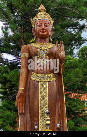 Asien, Thailand, Chiang Mai, Wat Phra That Doi Suthep Tempel Stockfoto