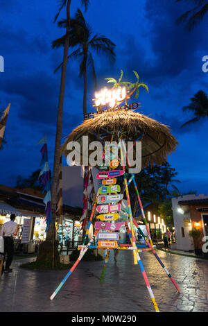 Asien, Thailand, Koh Samui, Fisherman's Village Bophut Stockfoto