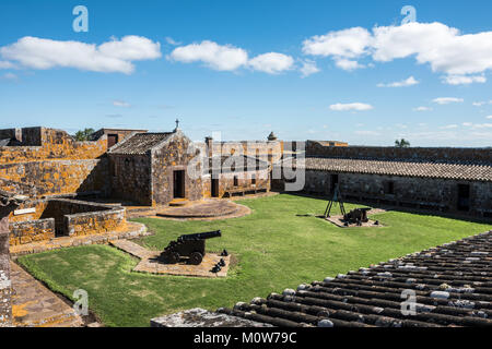 San Miguael fort in Rocha Provinz, in der Nähe der brasilianischen Grenze, Uruguay Stockfoto