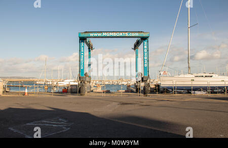 Dun Laoghaire Marina Stockfoto