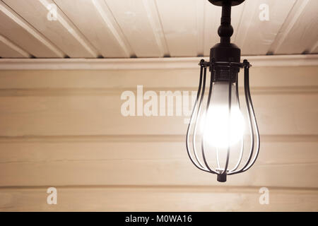 Altes Bauernhaus mit einer neuen Holzdecke Stockfoto, Bild: 48786552