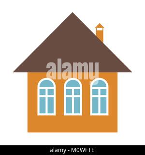 Home Vektor icon-Haus Design element Abbildung. Stock Vektor