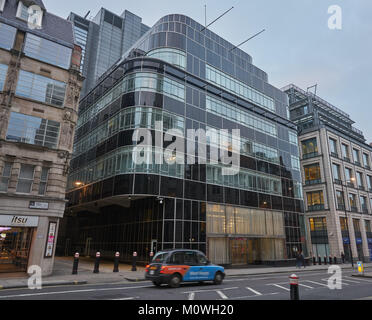 Alte Daily Express Gebäude Fleet street Stockfoto