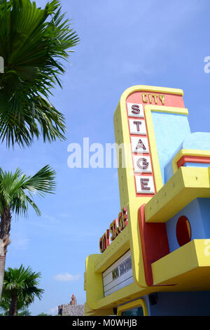 Johor, Malaysia - Apr 2013: eine Szene aus Legoland, Malaysia in Apr 2013 in Malaysia. Legoland Malaysia ist der erste Legoland in Asien. Stockfoto