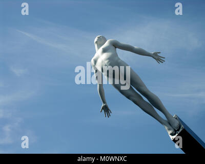 Sir Francis Crick Memorial Stockfoto