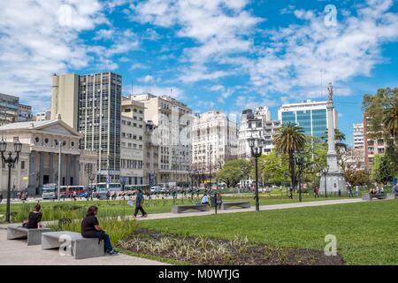 Argentinien, Provinz Buenos Aires, Buenos Aires, Plaza Lavalle, Stockfoto