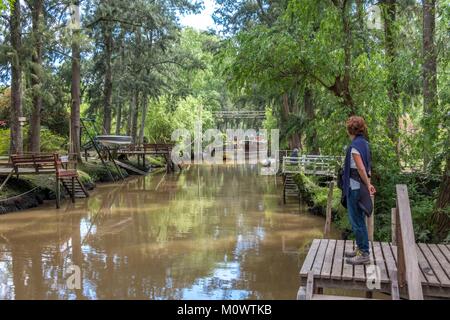 Argentinien, Provinz Buenos Aires, Tigre und Parana delta, Isla Noel Stockfoto