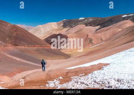 Argentinien, in der Provinz La Rioja, Laguna Brava Provinz finden Stockfoto