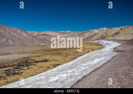 Argentinien, in der Provinz La Rioja, Laguna Brava Provinz finden Stockfoto