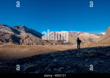 Argentinien, Mendoza, Provinz, Aconcagua Provincial Park Stockfoto