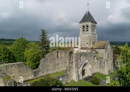 Frankreich, Yvelines, Montchauvet, Sainte Marie Madeleine (St. Maria Magdalena) Kirche Stockfoto