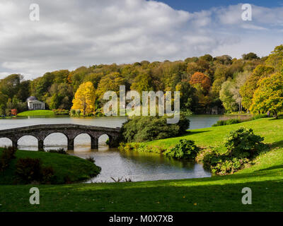 Stourhead Gardens, Wiltshire, England Stockfoto