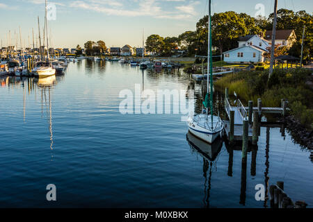 Shoreline Westbrook, Connecticut, USA Stockfoto