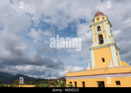 Die Glocke des Museo Nacional de La Lucha contra Banditos in Trinidad, Kuba Stockfoto