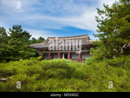 Ehemalige Haus des Königs Ri Song Gye, Provinzen Süd-Hamgyong Provinz, Hamhung, Nordkorea Stockfoto