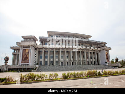 Die hamhung Grand Theatre, Provinzen Süd-Hamgyong Provinz, Hamhung, Nordkorea Stockfoto