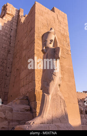 Luxor und Karnak Stockfoto