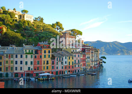 Portofino Ligurien Italien Stockfoto
