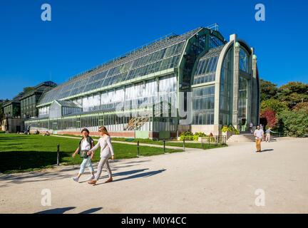 Frankreich, Paris, Jardin des Plantes, Park und Botanischer Garten und Sitz des National Museum of Natural History Stockfoto