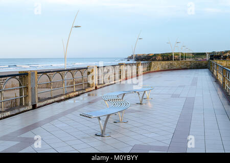 Obere Deckway der Arcade im Amphitheater, South Shields entfernt Stockfoto