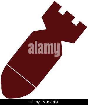 Abstrakte Waffe Silhouette Stock Vektor