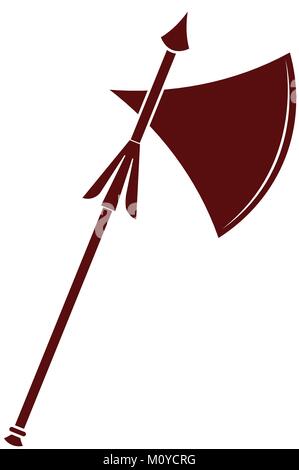 Abstrakte Waffe Silhouette Stock Vektor