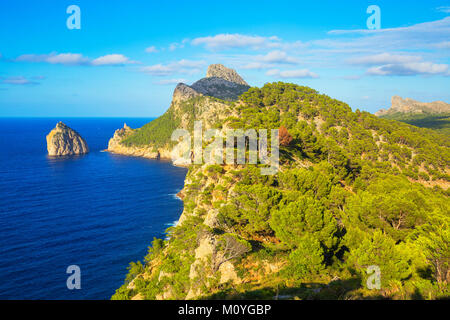 Cap de Formentor, Mallorca, Balearen, Spanien Stockfoto