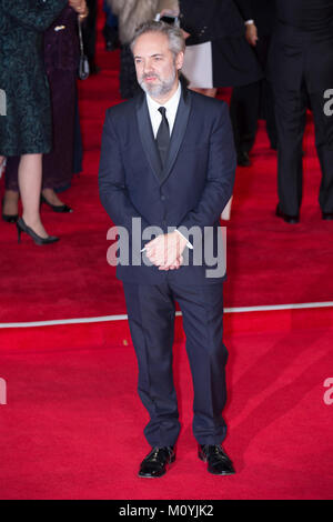 London, UK, 26. Oktober 2015, Sam Mendes, Weltpremiere des neuen James Bond Film pectre' in der Royal Albert Hall. Mariusz Goslicki/Alamy Stockfoto