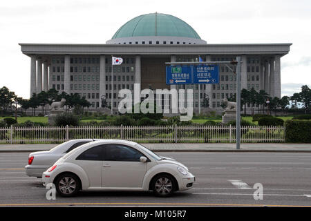 Seoul, Republik Korea. 08 Sep, 2012. Südkorea: Gebäude der Nationalversammlung, Seoul | Verwendung der weltweiten Kredit: dpa/Alamy leben Nachrichten Stockfoto