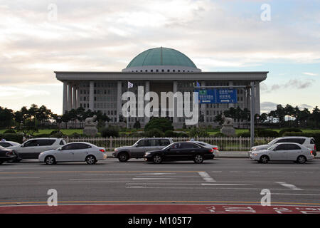 Seoul, Republik Korea. 08 Sep, 2012. Südkorea: Gebäude der Nationalversammlung, Seoul | Verwendung der weltweiten Kredit: dpa/Alamy leben Nachrichten Stockfoto