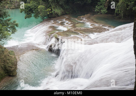 Roberto Barrio Wasserfälle kaskaden, Palenque, Mexiko Stockfoto